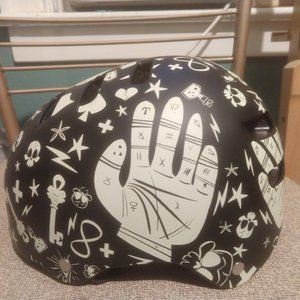 KRASH Kid's VooDude Glow in the Dark Hardshell Bike -Skate Helmet 51-56cm, RARE